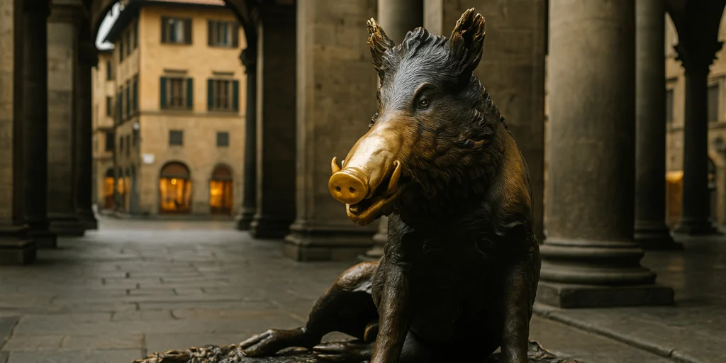 鼻だけが輝く理由──フィレンツェのポルチェリーノ像と真鍮の経年美化