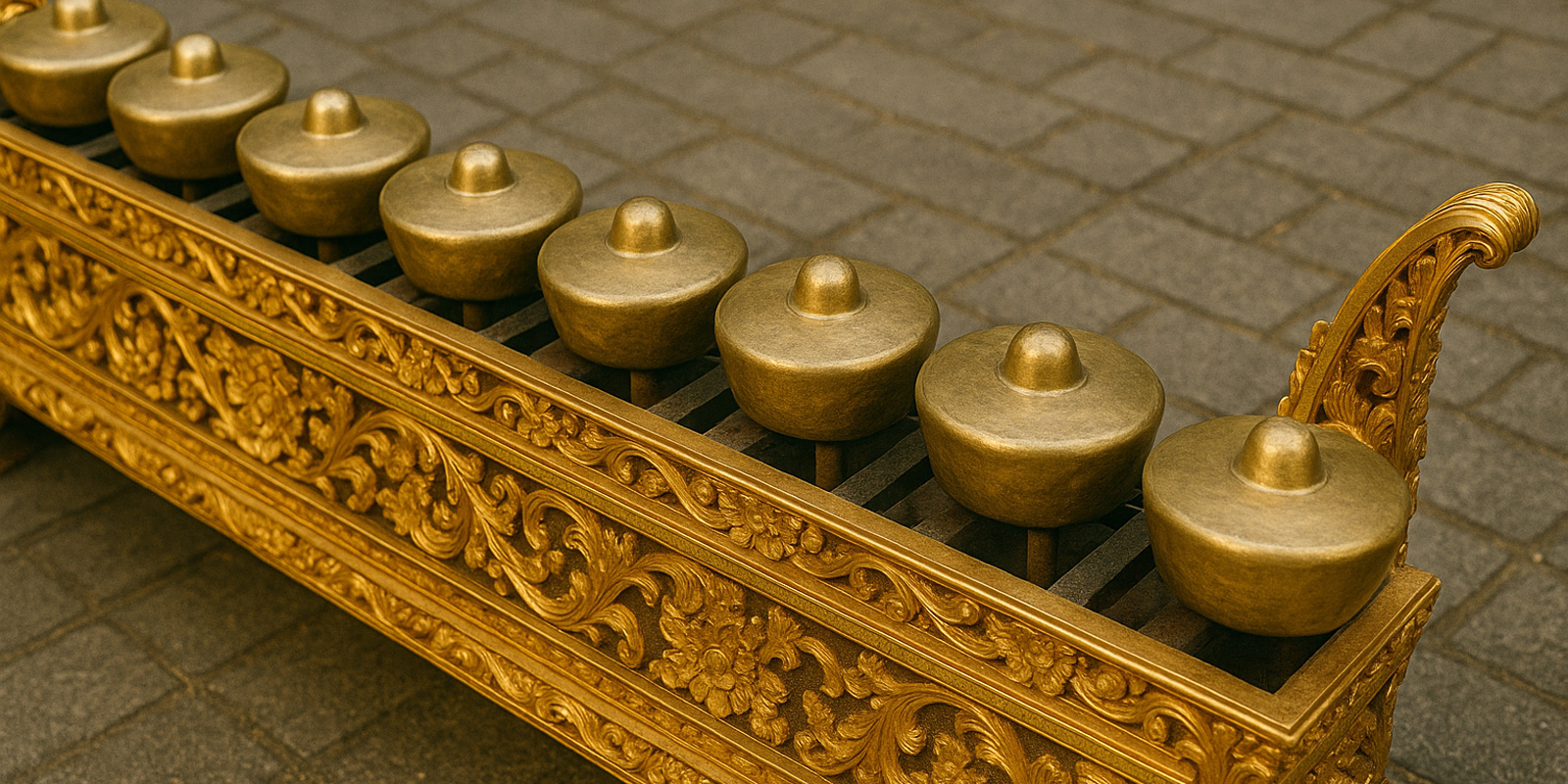 インドネシアの伝統楽器ガムラン｜真鍮製